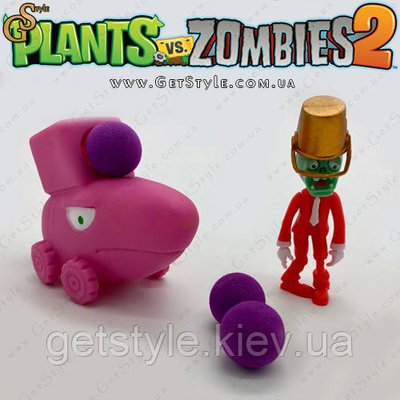 Ігровий набір фігурка Зомбі та стрілялка Stinger Plants vs Zombies 3412 фото