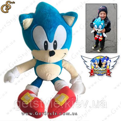М'яка іграшка Соник Sonic Plush 40 см 3069 фото