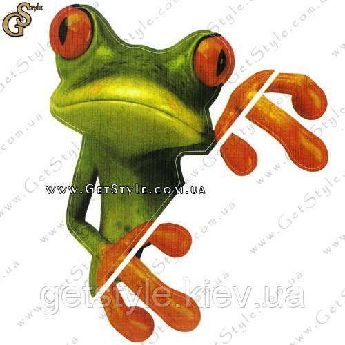 Наклейка 3D - "Moodeosa Frog" 1547 фото