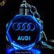 Світний брелок Audi Keychain подарункове паковання 3712 фото 1