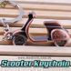 Брелок мотороллер Scooter Keychain подарочная упаковка 2010 фото 1