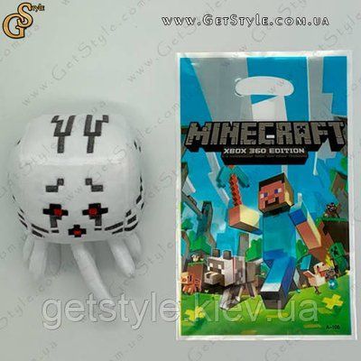 Іграшка Червоний Гаст з Minecraft &mdash; "Red Ghast" &mdash; 16 см із пакетом 1641-1 фото
