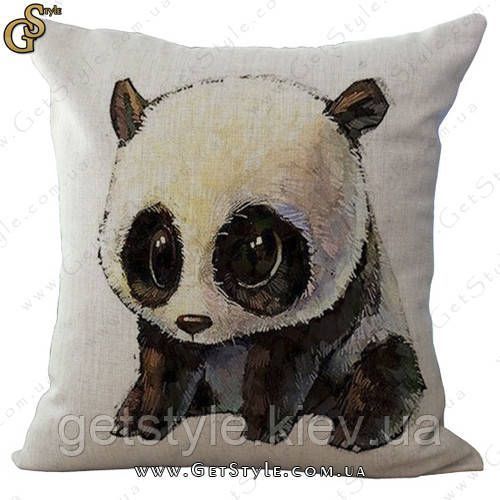 Наволочки на подушки - "Panda Pillow" - 1 шт 2014 фото