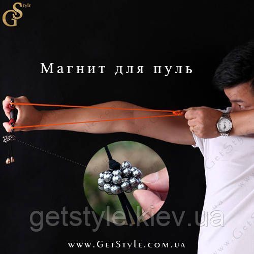 Металева рогатка - "Slingshot" - Повна комплектація! 2498 фото
