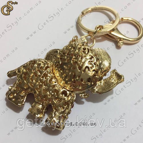 Брелок Хрустальный слоник - "Elephant Keychain" + подарочная упаковка 2612 фото