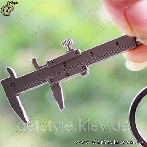 Брелок штангенциркуль Calipers Keychain у подарунковому пакованні 1679 фото
