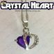 Прикраса на шию &mdash; "Crystal Heart" у подарунковому пакованні 2400 фото 1