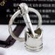 Брелок поршень хромований - "Engine Keychain" + Подарункова упаковка 1332 фото 2