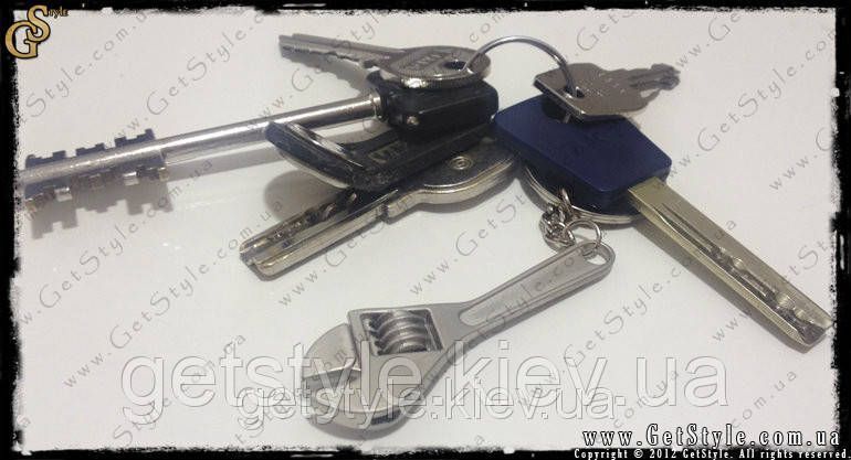 Брелок разводной ключ Wrench Keychain подарочная упаковка 1332-1 фото