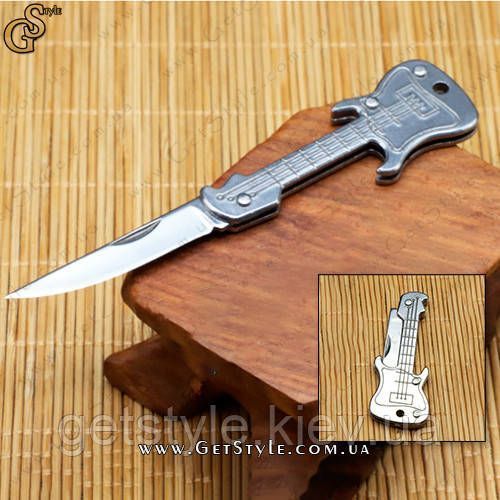 Ніж брелок Гітара Guitar Knife подарункове паковання 3153-2 фото