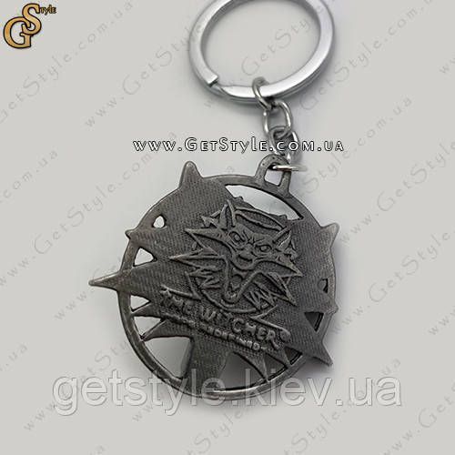 Брелок відьмака Геральта Witcher Keychain 3676 фото
