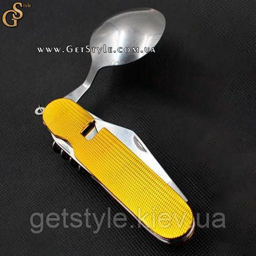 Складаний ніж-трансформер Spoon forke 4 в 1 ложка виделка ніж 3329 фото