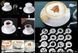 Декоратори для кави - "Barista трафарети опубліковані" - 16 шт 1564 фото 5