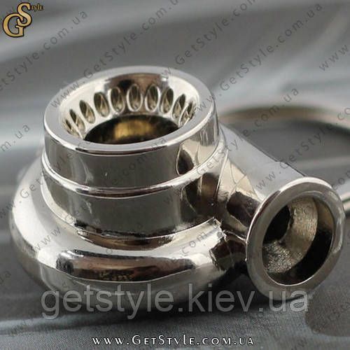 Брелок турбина хромированный - "Turbo Keychain" 1332-4 фото