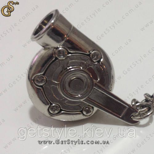 Брелок турбина хромированный - "Turbo Keychain" 1332-4 фото