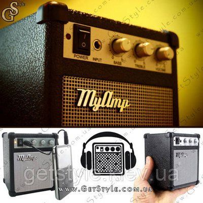 (поврежденная упаковка) Портативная мини-колонка MyAmp 1505-1 фото