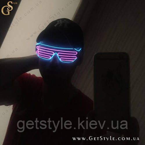 Світяться окуляри - "Party Glasses" - провідні 2405 фото