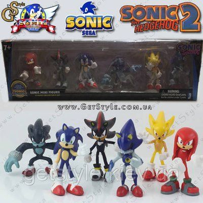 Набір фігурок Соник - "Sonic Boom" - Оригінальна упаковка 2357 фото