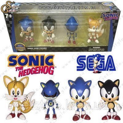 Набір фігурок Соник - "Sonic Hedgehog" - Оригінальна упаковка 2356 фото