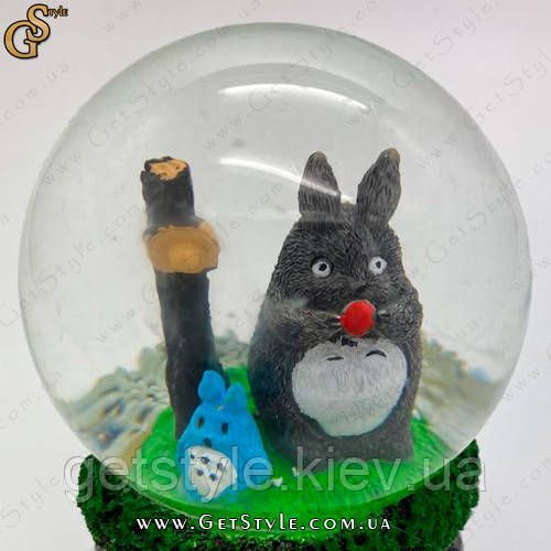 Музична нічник Снігова куля Тоторо Totoro світиться 2983-11 фото