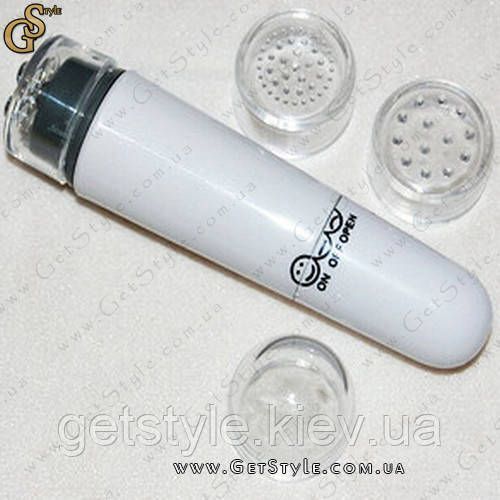Міні-масажер для обличчя - "Face Massage Stick" 4 насадки з батарейками 1549 фото
