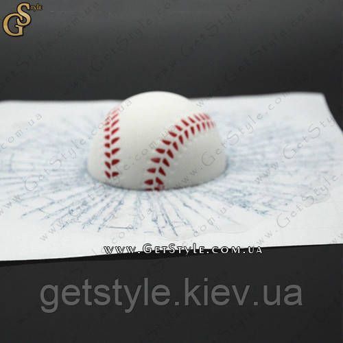 Наклейка на стекло в виде мяча для бейсбола - "Baseball Ball" 1843-2 фото