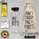 Спортивна пляшечка - "My Bottle" лляної чохол 1628 фото 1