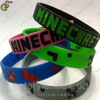 Браслет Minecraft - "Minecraft Bracelet" - 2 шт. 1279-4 фото