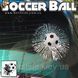 Наклейка на скло у формі м'яча для футболу Soccer Ball 1843-3 фото 1