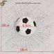 Наклейка на скло у формі м'яча для футболу Soccer Ball 1843-3 фото 2