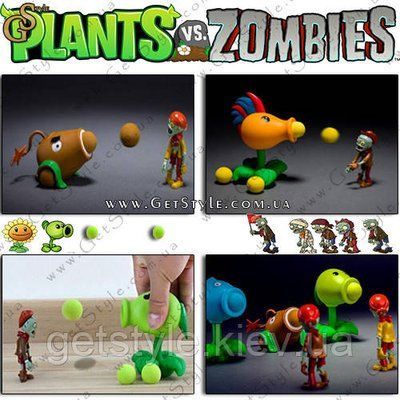Бойові рослини з Plants vs Zombies Shooting Plants 1 шт 1805 фото