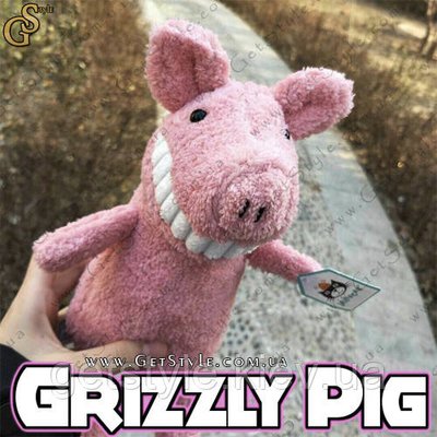 М'яка іграшка Grizzly Pig 30 х 12 см 2544 фото