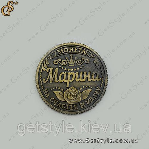Монета на удачу &mdash; "Марина" 3477 фото