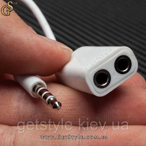 Переходник для двух пар наушников - "Splitter&nbsp;Earphone" 6001-2 фото