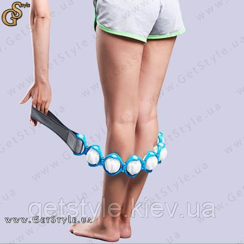 Роликовый массажер лента Massage Rope 6 шаров 3730 фото
