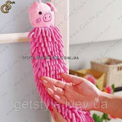 Ганчірка-мочалка з мікрофібри - "Animals Washed" - 1 шт 1140 фото