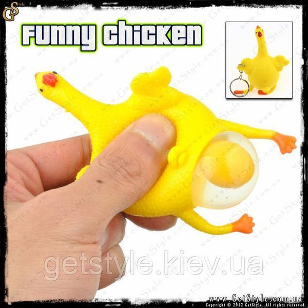 Брелок Смешная курица - "Funny Chicken" 2075 фото