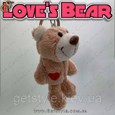 Брелок Ведмедик Love's Bear Keychain у подарунковому пакованні 3090 фото