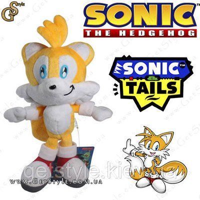 Плюшевая игрушка Тейлз из Sonic - "Tails" - 23 см 2123 фото
