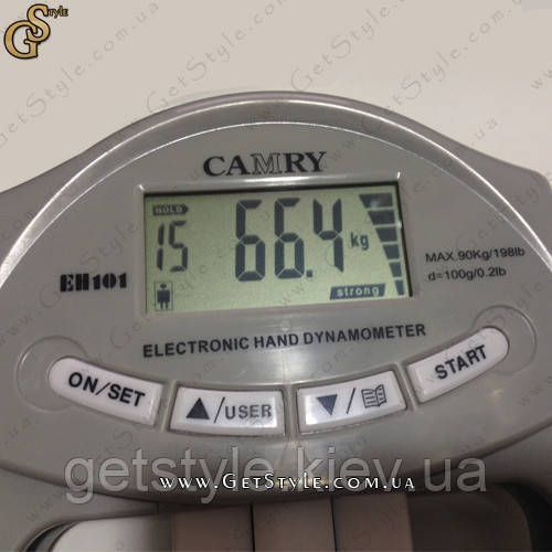 Кистевой силомер динамометр Dynamometer Camry 1445 фото