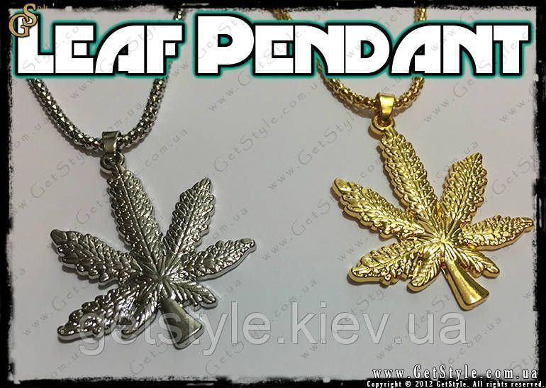 Подвеска на шею - "Leaf Pendant" + подарочная упаковка 2594-1 фото