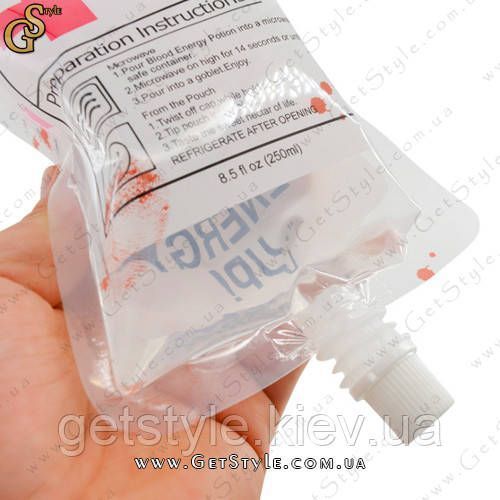 Пакет для напитков - "Energy Blood Pack" - 2 шт 2181-1 фото