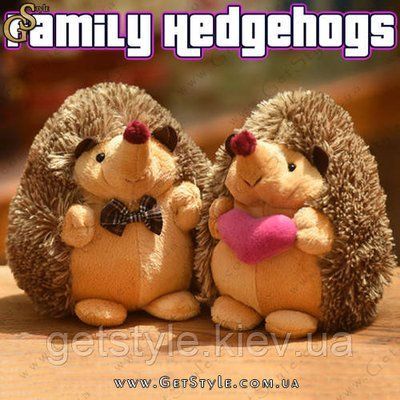 Игрушка Семья ежиков - "Family Hedgehog" - 2 шт 2320 фото