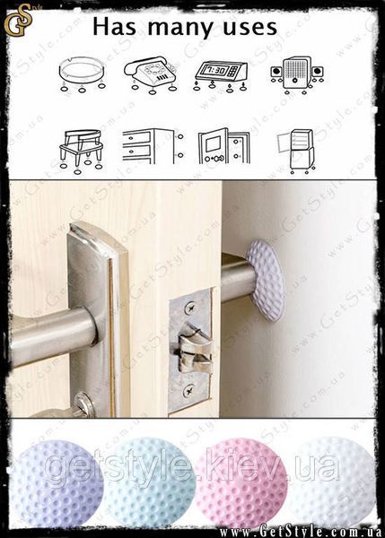 Обмежувач від удару - "Wall Sticks" - 4 шт 2180 фото