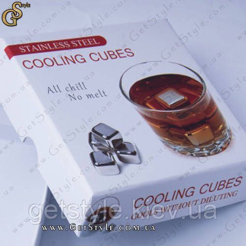 Кубики для охлаждения напитка - "Ice Cubes" - 4 шт в коробке 2479-1 фото