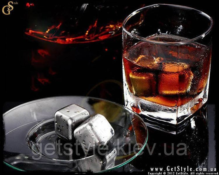 Кубики для охлаждения напитка - "Ice Cubes" - 4 шт в коробке 2479-1 фото