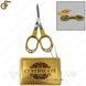 Позолочені складані ножиці Golden Scissors сертифікат 3304 фото 1