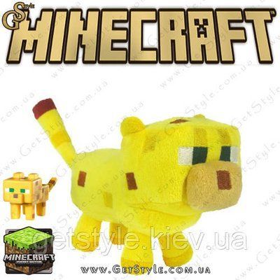Дітенчик Оцілот з Minecraft &mdash; "Baby Ocelot" &mdash; 19 х 12 см 1583 фото