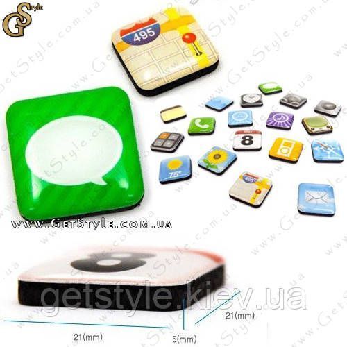 Набор магнитов iPhone - "App Magnets" - 18 шт. 1522 фото