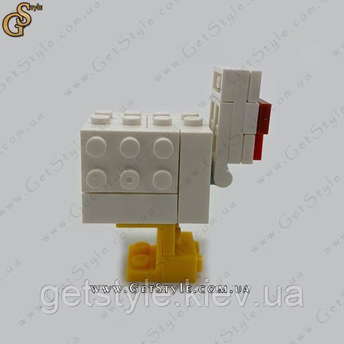 Конструктор фигурка Курица Майнкрафт Chicken 6 см 3444 фото